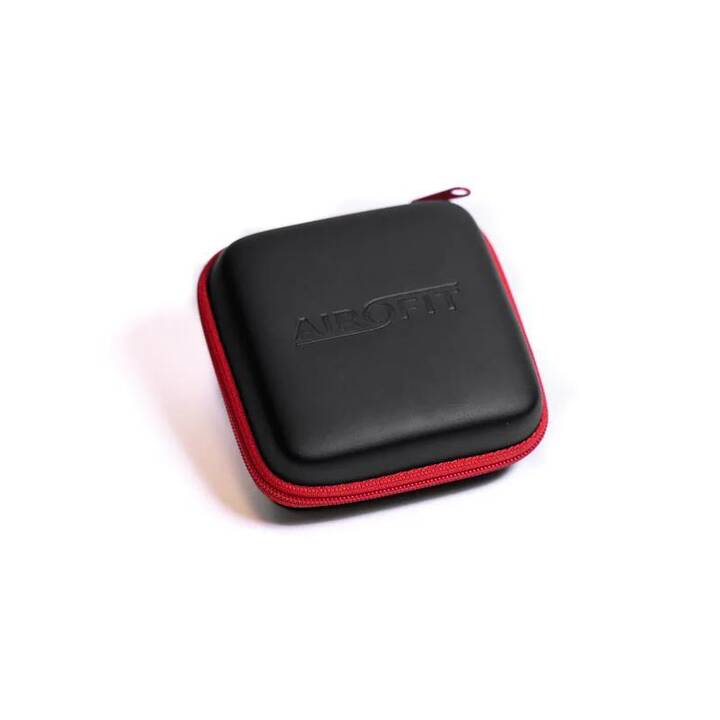 AIROFIT Accessori per Pet-Tracker Carry Case (Nero, Rosso)