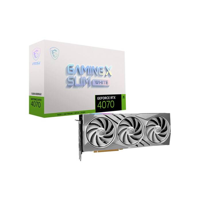 MSI Nvidia RTX GeForce  4070 (12 Go)