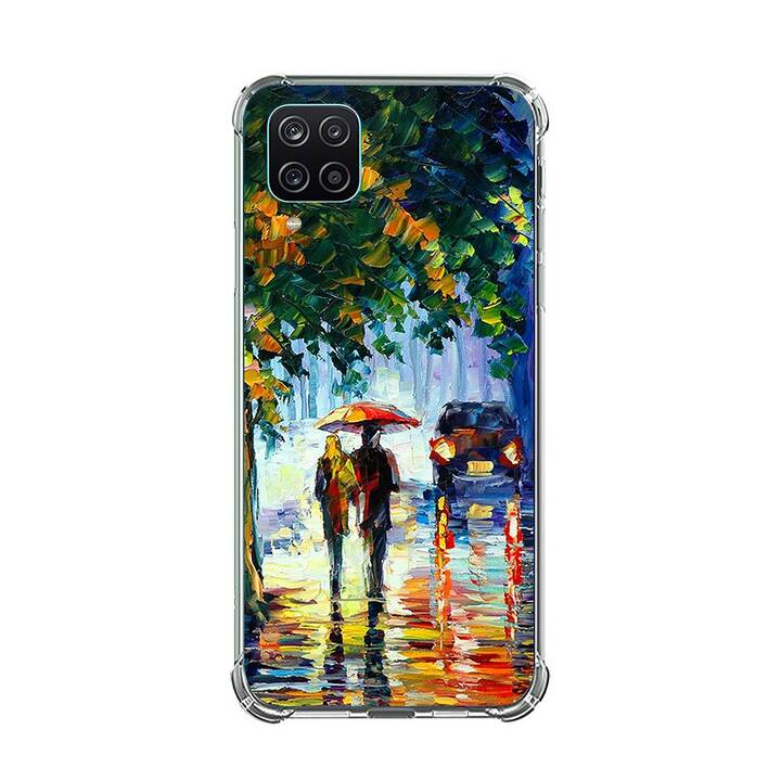 EG Backcover (Galaxy A12, Paysage, Multicolore)