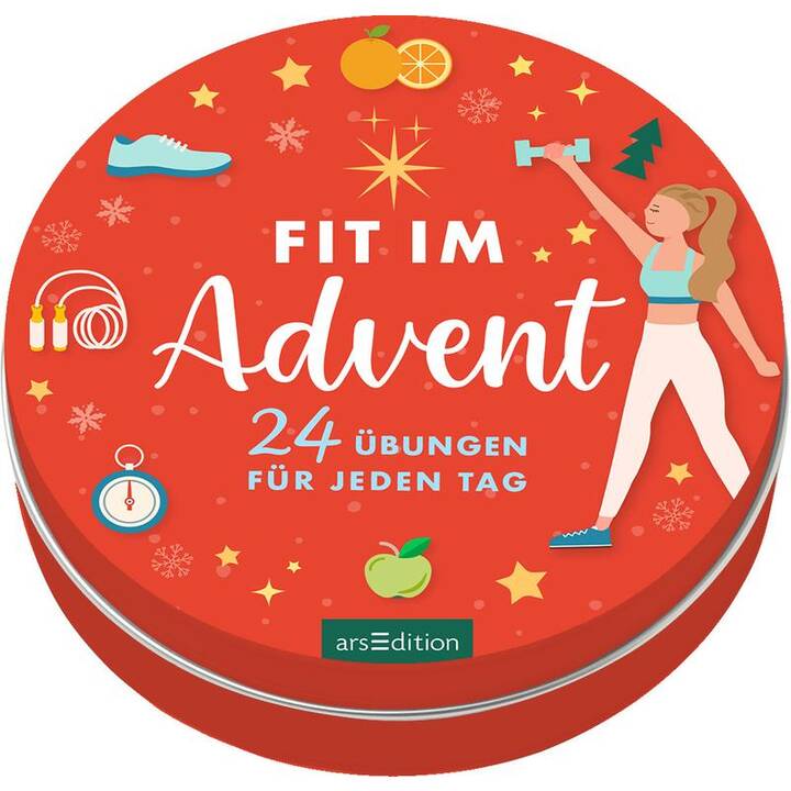 ARS EDITION Calendario dell'Avvento per il fitness Fit im Advent