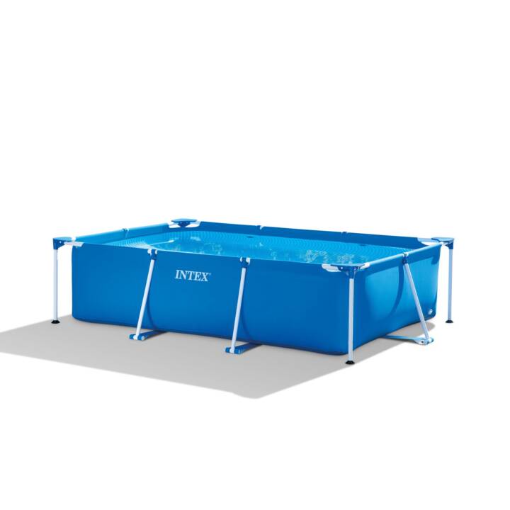 INTEX Piscina fuori terra con struttura tubolare in acciaio Rectangular Frame (300 cm x 200 cm x 75 cm)