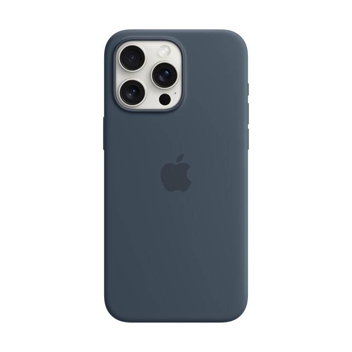 APPLE Backcover (iPhone 15 Pro Max, Blau)