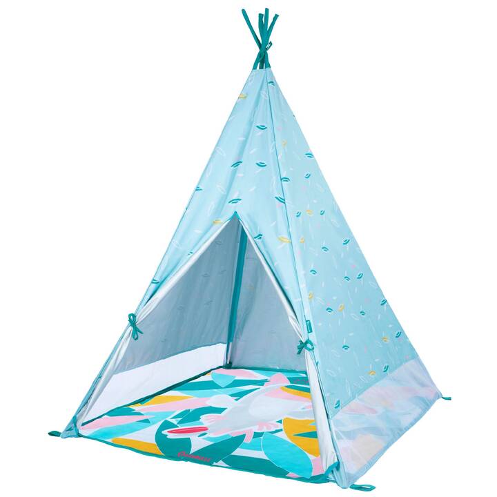 BABYMOOV Spielzelt Tipi Jungle (Blau)