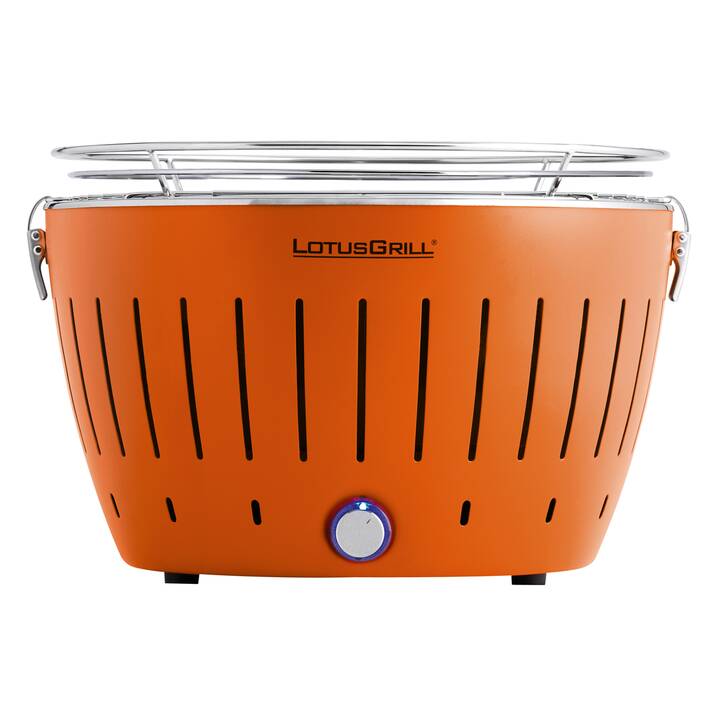 LOTUSGRILL Original Gril à charbon de bois (Orange)