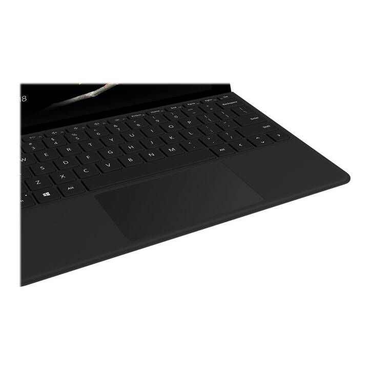MICROSOFT Surface Go Type Cover / Tablet Tastatur (10.5", Surface Go 2, Surface Go, Surface Go 3, Schwarz)