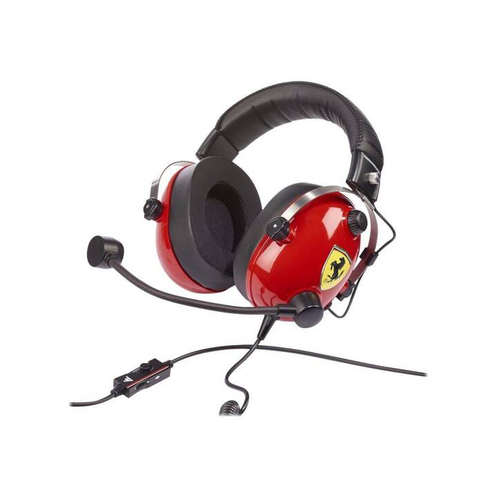 THRUSTMASTER Cuffia da gioco T.Racing Scuderia - Ferrari Edition (Over-Ear)