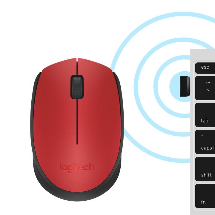 LOGITECH M171 Mouse (Senza fili, Office)