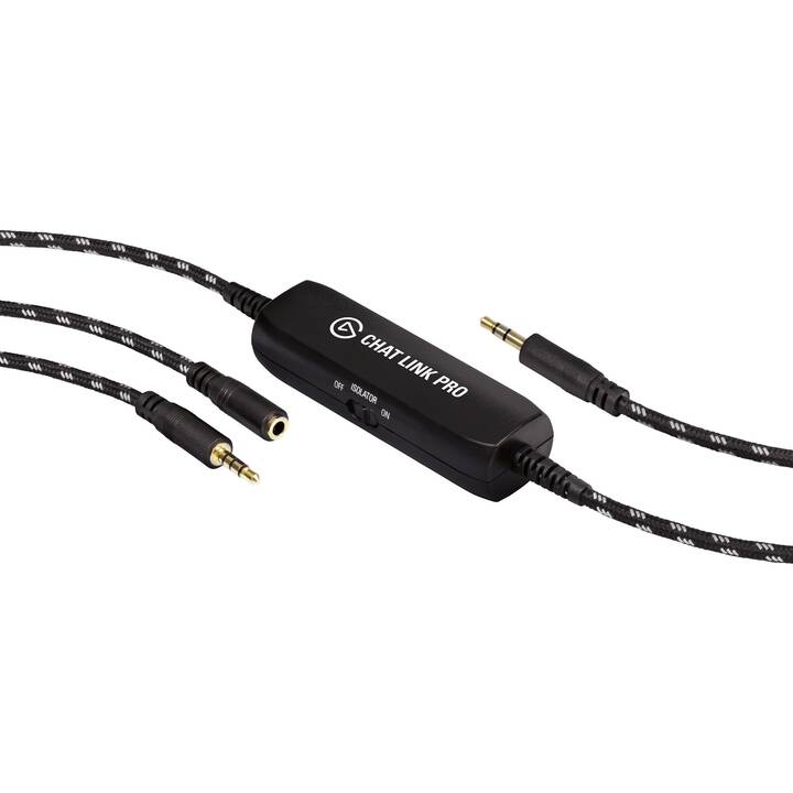 ELGATO SYSTEMS Chat Link Pro Kabel (PlayStation 4, PlayStation 5, Nintendo Switch, Schwarz)