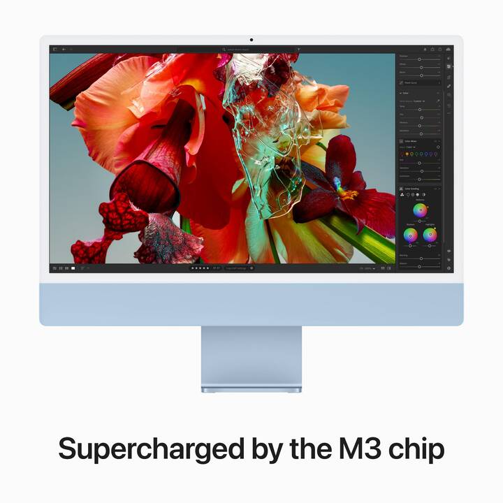 APPLE iMac Retina 4.5K 2023 (24", Apple M3 Chip 8-Core, 24 GB, 256 GB SSD, Apple M3 Graphics)