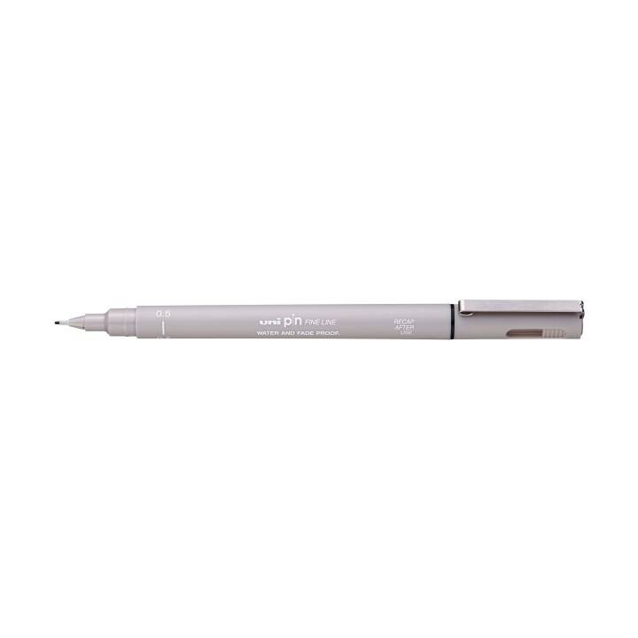 UNI Kugelschreiber PIN Fineliner 0.5 mm hellgrau (Grau)