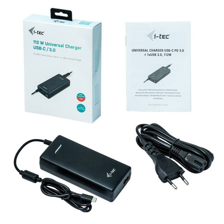 I-TEC Universal Charger 112W 1x US Alimentatore