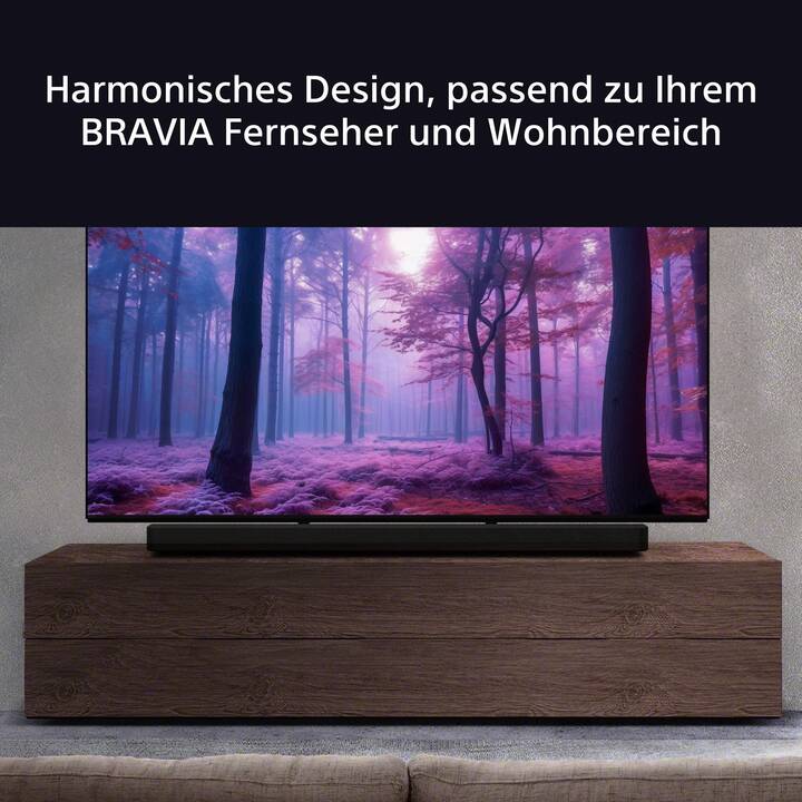 SONY BRAVIA Theatre Bar 8 (60 W, Schwarz, Surround Sound)