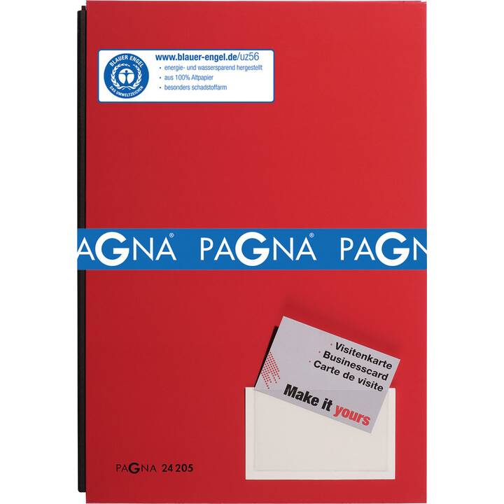 PAGNA Unterschriftenmappe (Rot, A4, 1 Stück)