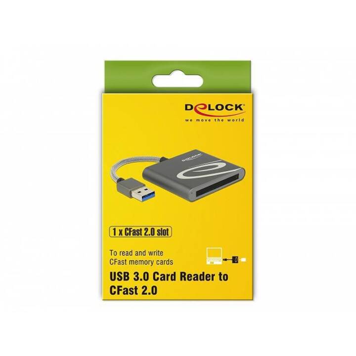 DELOCK 91525 Lecteurs de carte (USB Typ A)