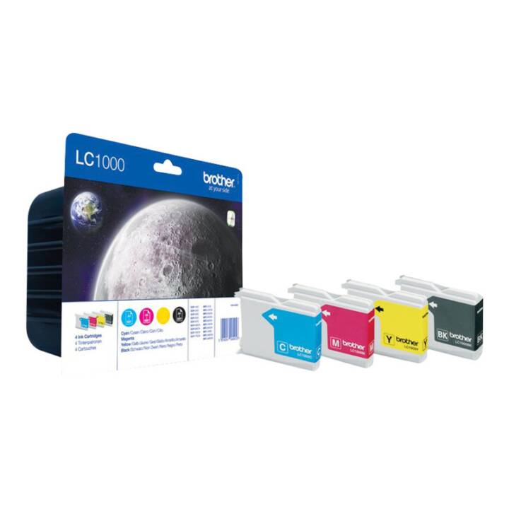 BROTHER LC1000 (Giallo, Nero, Magenta, Cyan, Multipack)