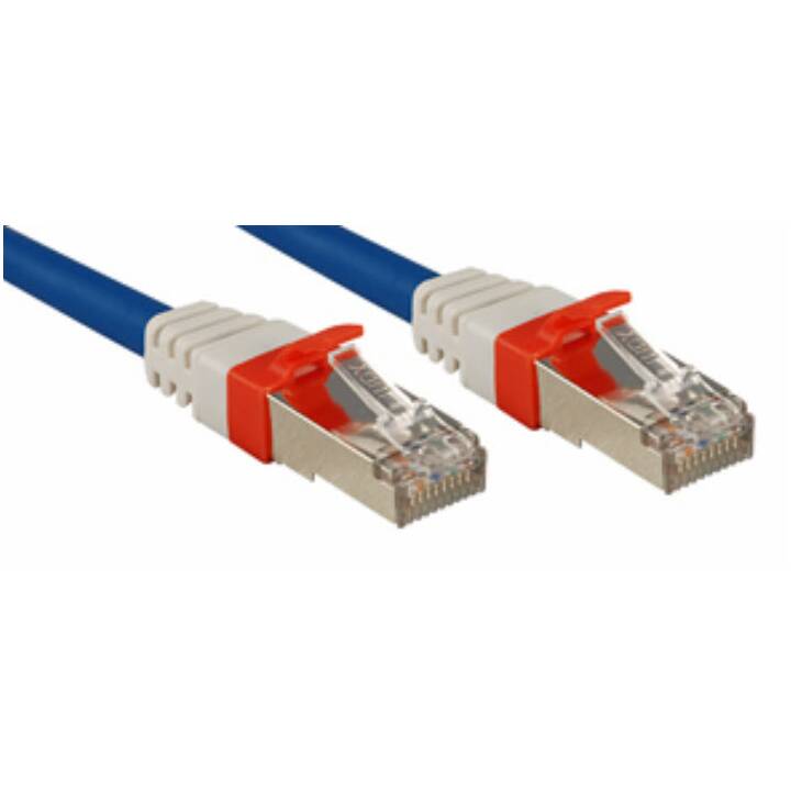 Cavo LINDY Premium Patch Cable 7,5 m Blu