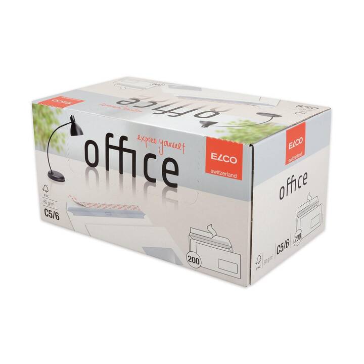 ELCO Enveloppes Office (C5/6, 200 pièce)