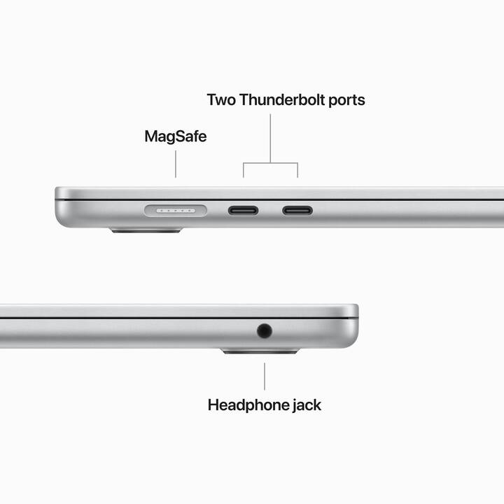 APPLE MacBook Air 2023 (15.3", Puce Apple M2, 16 GB RAM, 512 GB SSD)