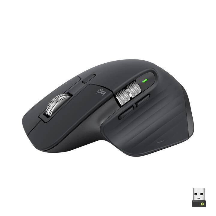 LOGITECH MX Master 3S Maus (Kabellos, Office)