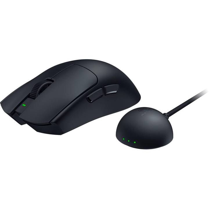 RAZER DeathAdder V4 Pro Maus (Kabel und Kabellos, Gaming, Schwarz