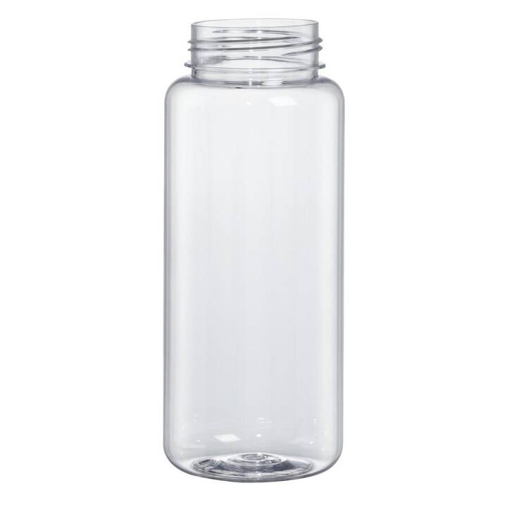 XAVAX Trinkflasche To Go (1.25 l, Transparent, Weiss)
