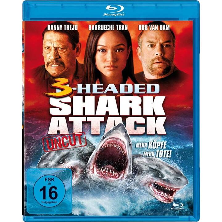 3-Headed Shark Attack (Uncut, DE, EN)