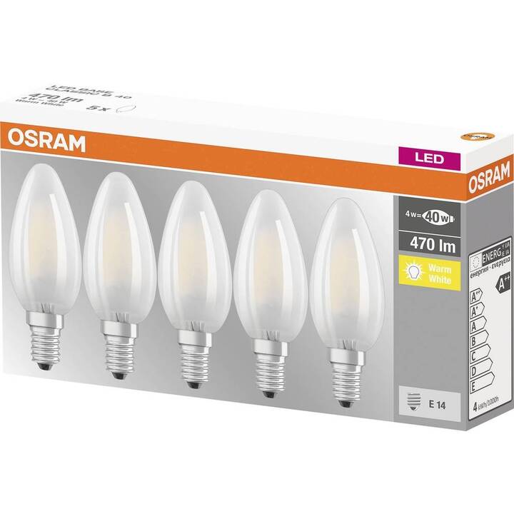 LEDVANCE LED Birne Classic (E14, 4 W)