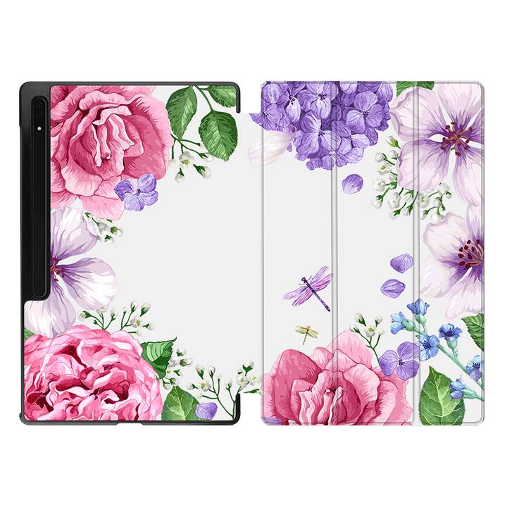 EG cover per Samsung Galaxy Tab S8 Ultra 14.6" (2022) - Rosa - Fiori
