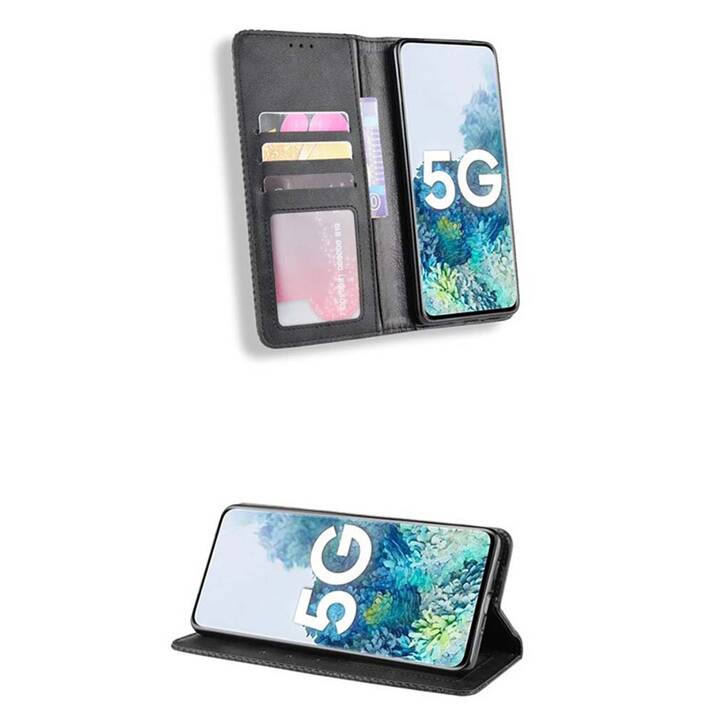 EG Mornrise étui portefeuille pour Samsung Galaxy S21 Ultra 6.8" (2021) - Noir