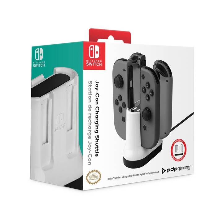 PDP Joy-Con Stazione di carico (Nintendo Switch, Bianco)