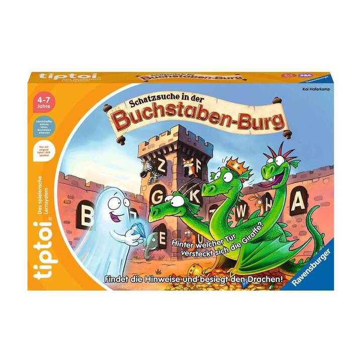 TIPTOI Schatzsuche in der Buchstabenburg Gioco educativo (DE)