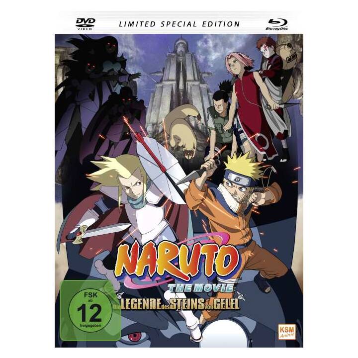 Naruto - The Movie - Die Legende des Steins von Gelel (JA, DE)
