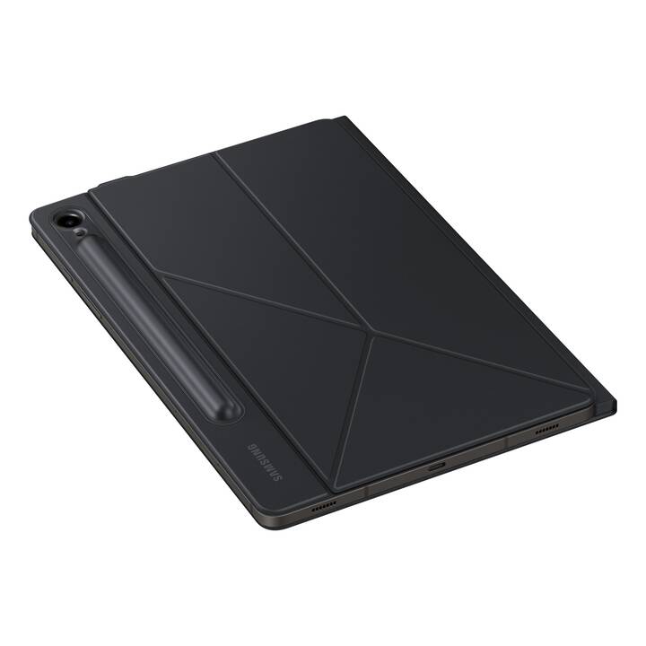 SAMSUNG Smart Book Schutzhülle (11", Galaxy Tab S9, Galaxy Tab S9 FE, Schwarz)