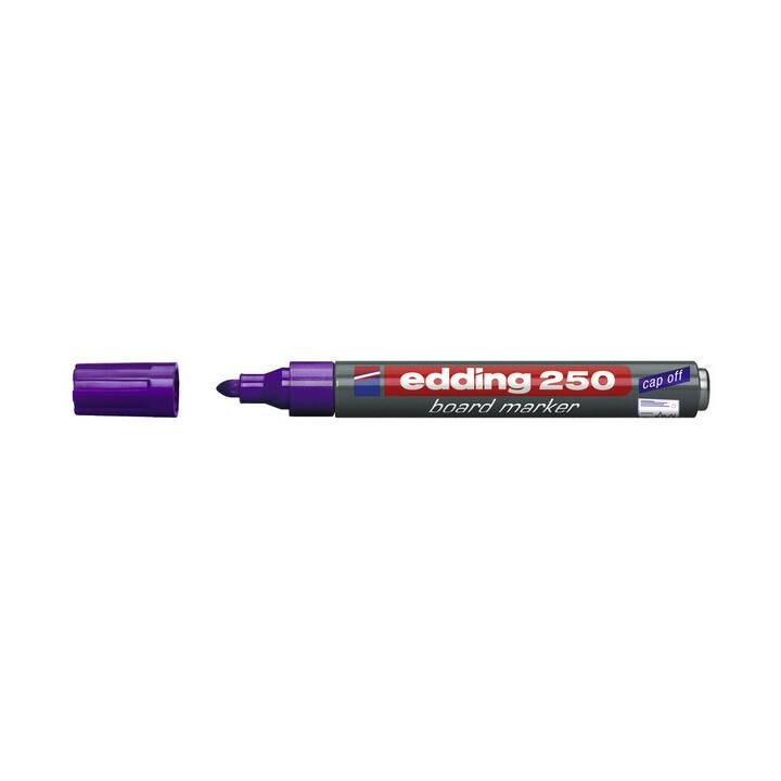 EDDING Whiteboard Marker 250 (Violett, 1 Stück)