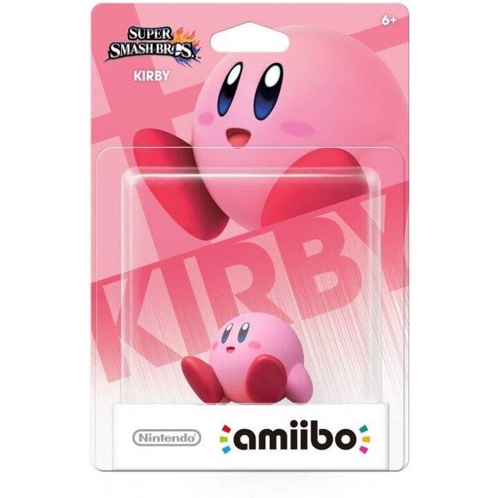 NINTENDO amiibo Super Smash Bros. Character No. 11 - Kirby Figuren (Nintendo Wii U, Nintendo 3DS, Nintendo Switch, Pink)