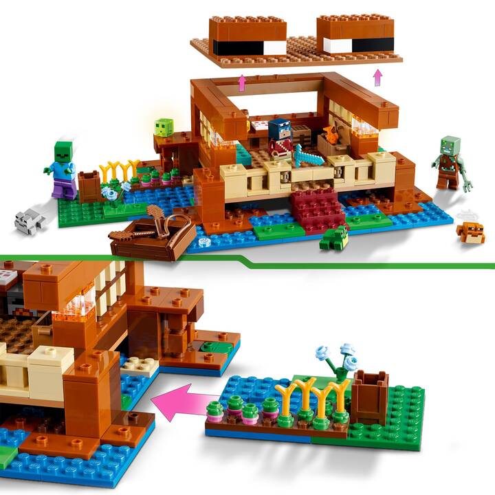 LEGO Minecraft La maison de la grenouille (21256)