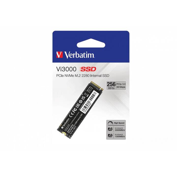 VERBATIM Vi3000 (PCI Express, 256 GB)