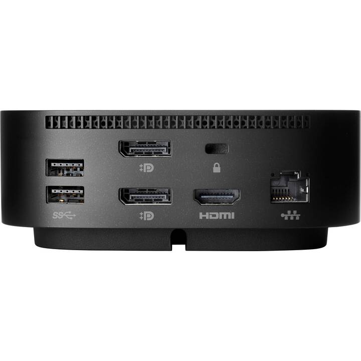 HP Dockingstation G2 5TW13AA (HDMI-Eingang, 2 x DisplayPort, RJ-45 (LAN), 4 x USB 2.0 Typ-A)