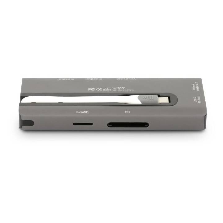 LMP Stazione d'aggancio (HDMI, Mini DisplayPort, VGA, USB 3.1 di tipo C, USB 3.1 di tipo A, Ethernet 10 Gbit, USB 3.0 di tipo A, USB 3.0 di tipo C, RJ-45 (LAN))