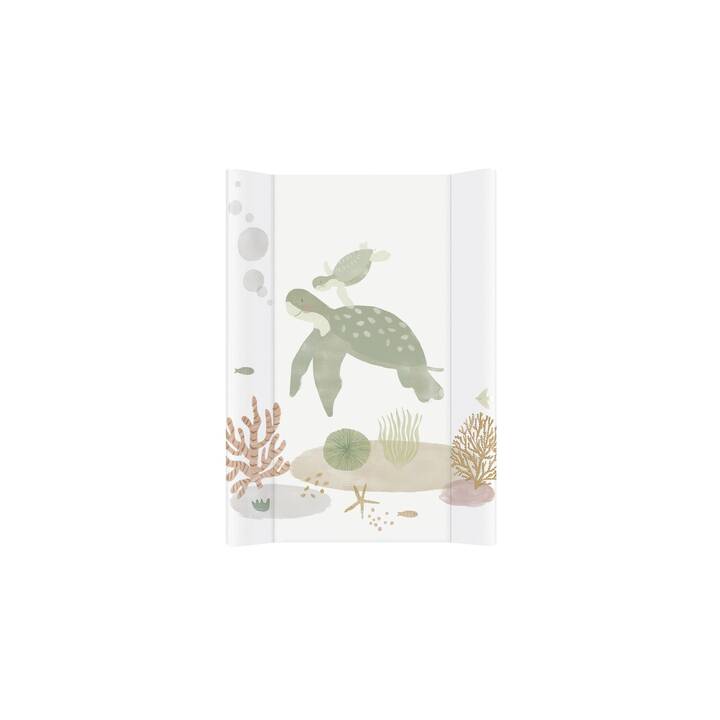 ROTHO BABYDESIGN Coussin à langer Sea Life (Vert, Blanc, 70 cm x 50 cm)