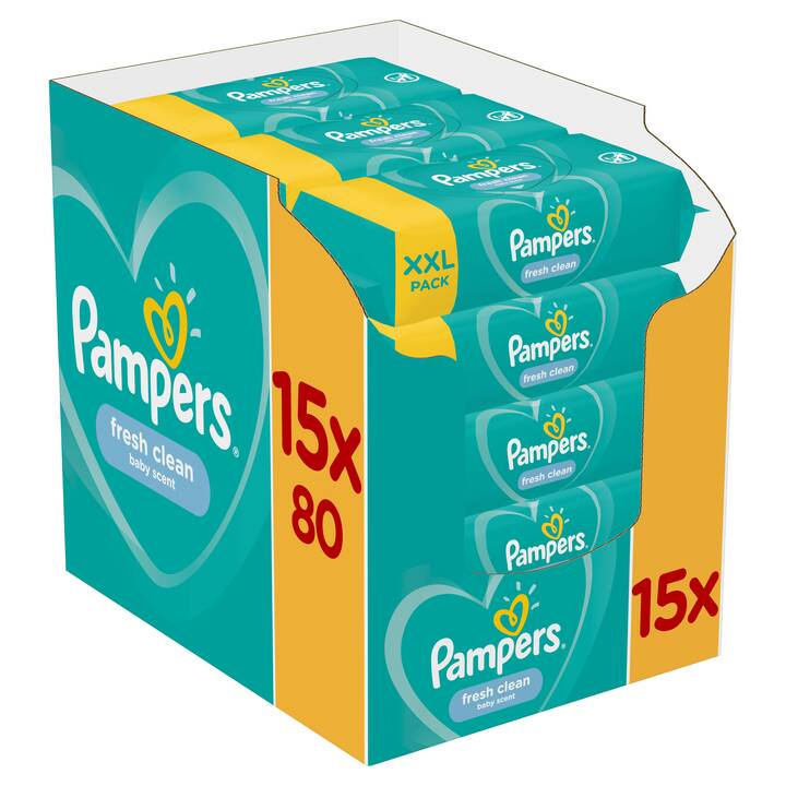 PAMPERS Fresh Clean (15 x 80 pezzo)