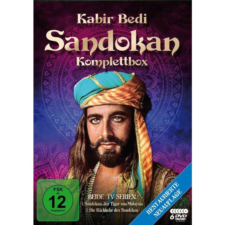 Sandokan - Komplettbox  (IT, DE)