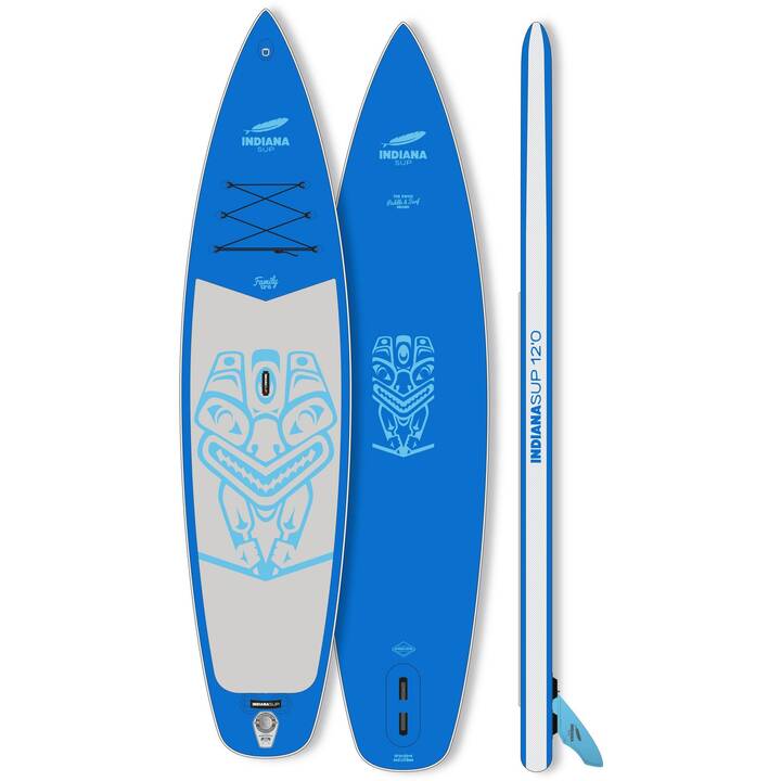 INDIANA Stand Up Paddle Board 12'0 Family Pack Blue (366 cm)