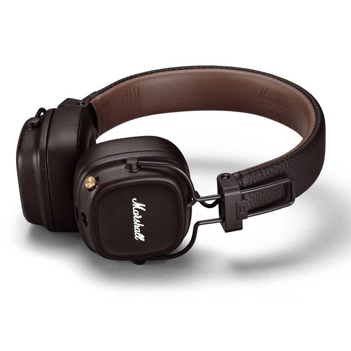 MARSHALL Major IV (On-Ear, Bluetooth 5.0, Brun)