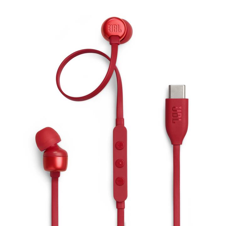 JBL BY HARMAN Tune 310C USB-C (Rosso)