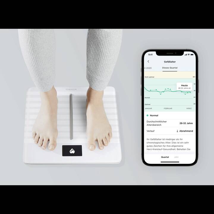 WITHINGS Personenwaage Body Cardio