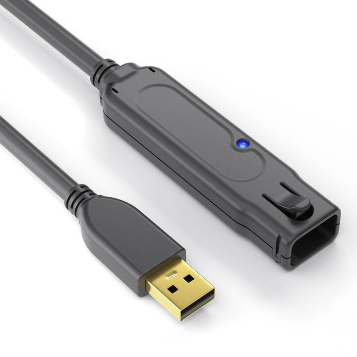 PURELINK USB-Kabel (USB 2.0 Typ-A, USB 2.0 Typ-A, 12 m)