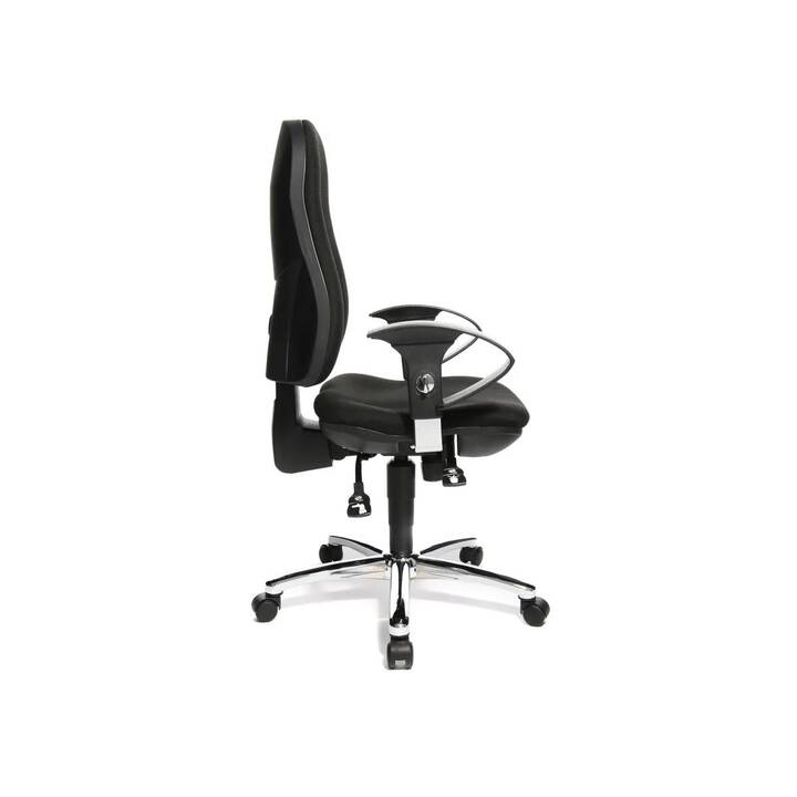 TOPSTAR Support SY Deluxe Fauteuil de bureau piovant (Noir)