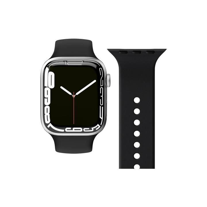VONMÄHLEN Classic Armband (Apple Watch 45 mm / 42 mm / 49 mm / 44 mm, Schwarz)