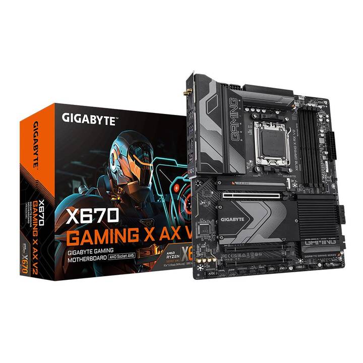 GIGABYTE TECHNOLOGY X670 Gaming X AX V2 (AM5, AMD X670, ATX)